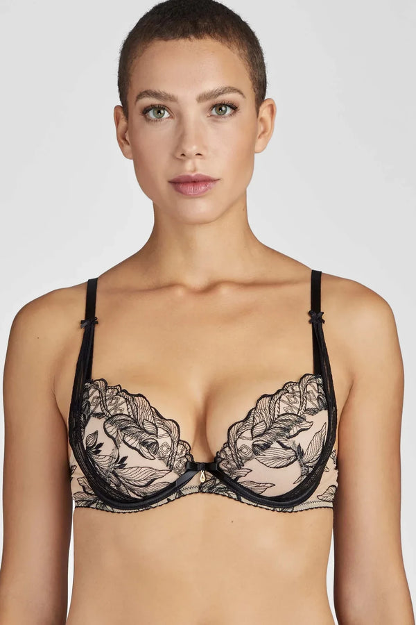 Aubade Fleur De Tattoo Plunge Bra